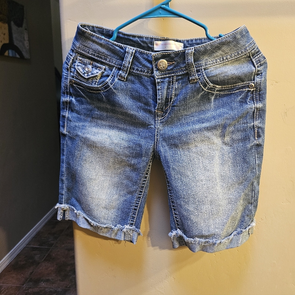 Light Blue Jean Shorts